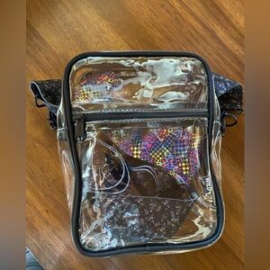 Clear Crossbody Bag with Interchangeable Straps